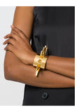 Maison Margiela Gold Spike Metal Bracelet