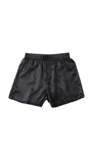 Vintage Black Silk Menswear Boxer Shorts
