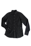 Miu Miu Menswear Black Fitted Button-Up Shirt