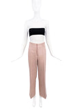 Miu Miu Ivory "Leisure Suit" Trouser