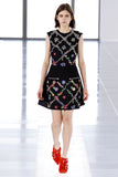 Preen by Thornton Bregazzi Crystal Floral Embellished Dress