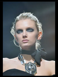Lanvin Crystal Dome Geometric Art Deco Runway Necklace Fall 2008