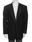 Pierre Balmain Black Tuxedo Oversized Jacket