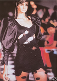 Heatherette Puff Sleeve Mini Dress 2001
