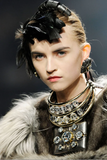 Lanvin Gold Crystal Cage Neck Choker Necklace Fall 2009 Runway