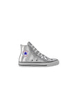 Converse Chuck Taylor All Star Metallic Silver High Top Sneaker