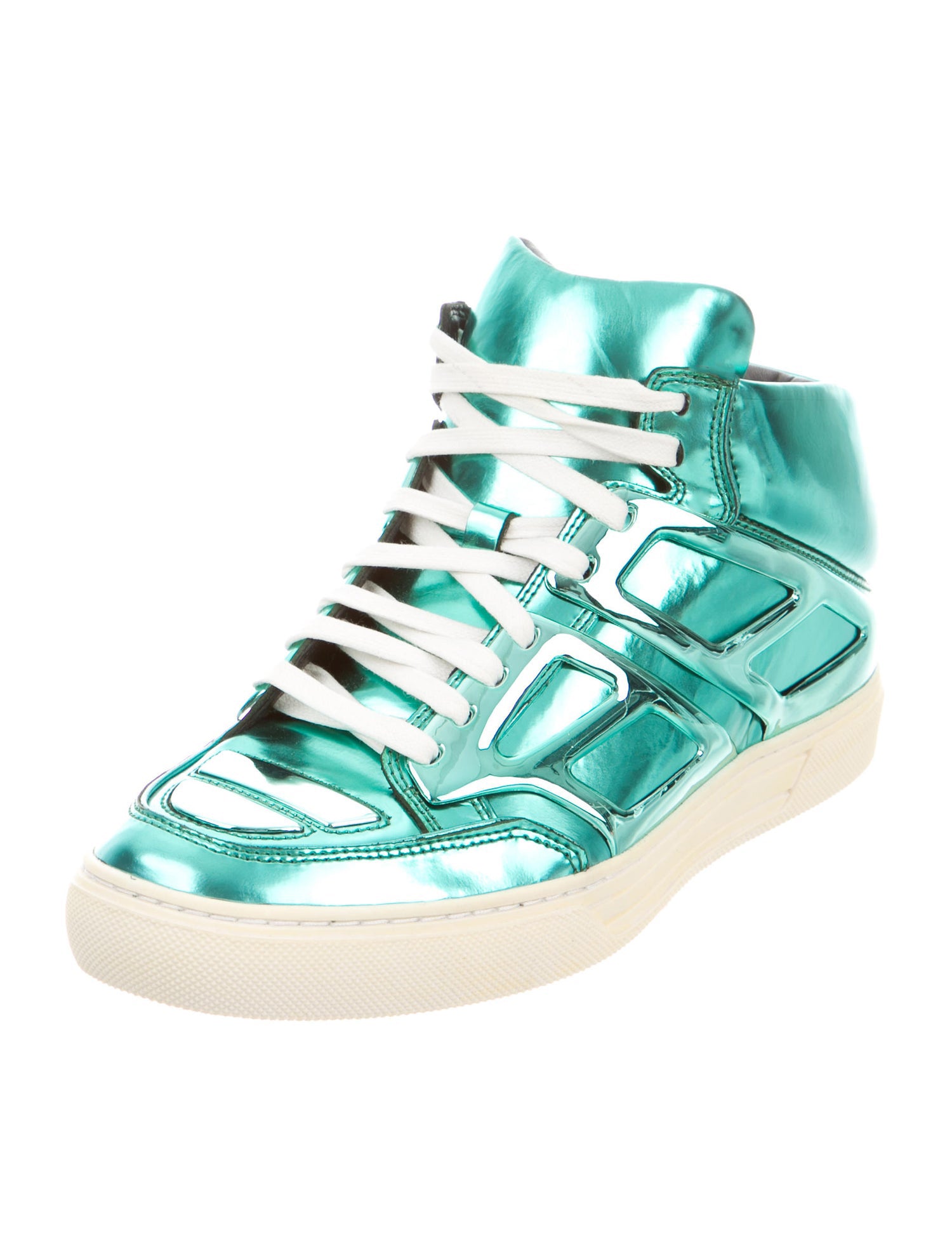 Alejandro Ingelmo Tron Metallic Sneakers Men