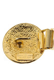 Versace Massive 1990's Gold Plated Medusa Coin Belt - 11 Links