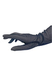 Vintage Black Fishnet Knitted "Al Capone" Mid Elbow 50's Gloves