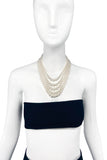 Vintage Layered Pearl Necklaces Collection