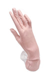 Vintage Pale Pink Lambskin Leather Long Glove