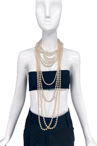 Vintage Layered Pearl Necklaces Collection