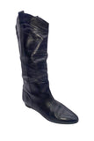 Loeffler Randall Black Leather Western Boots