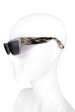 Louis Vuitton Silver Trapezoid "Matrix" Sunglasses