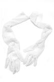 Vintage Off-White Nylon "Mad Scientist" Gloves