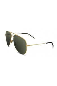 Yves Saint Laurent Gold Framed Aviator Sunglasses