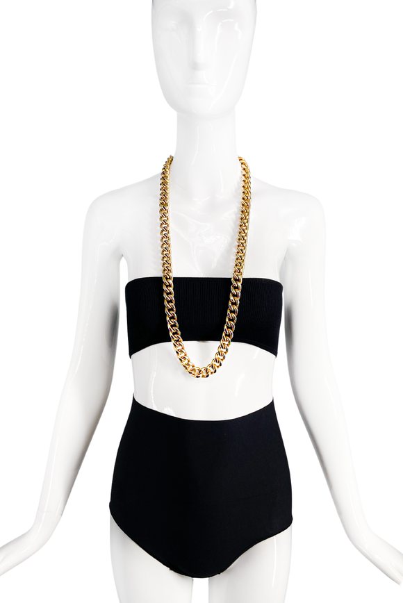 Dolce Gabanna Gold Heavy Chain Necklace or Belt