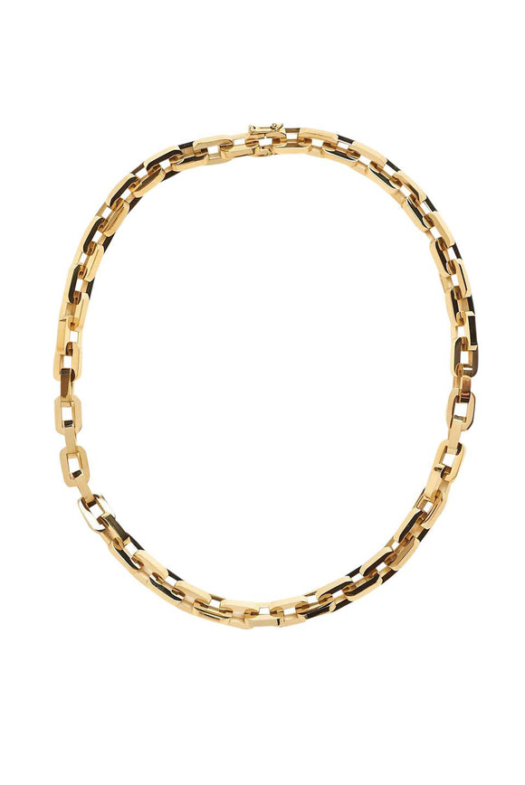 Eddie Borgo Gold Supra Box Chain Necklace