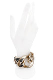 Escada Gold Oversized Chain Link Bracelet