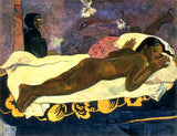 Vintage Framed Paul Gauguin "Manaò tupapau" Painting Reproduction