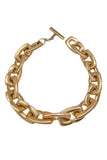 Gold Square Chain Link Thick Heavy Vince Camuto Necklace