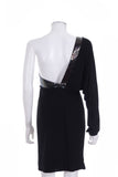 Gucci Patent Leather Asymmetric One Sleeve Black Dress from Fall / Winter 2009