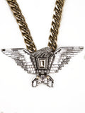 Lanvin Art Deco Eagle Runway / Ad Campaign Necklace SS2012
