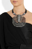 Lanvin Dedale Art Deco Crystal Collar Pendant