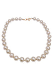 Vintage Single Strand Short Thick Pearl Necklace