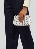 Sonia Rykiel Clear PVC Crystal Embellished Clutch Handbag