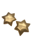 Valentino Gold Star Clip on Earrings